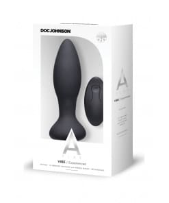 Doc Johnson - Vibe Experienced Vibrerende Buttplug - Zwart