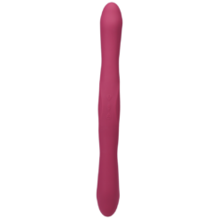 Duet - Dubbel Eind Vibrator met Draadloze Afstandsbediening - Berry