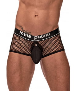 Male Power – Mini Cockring Short – Zwart