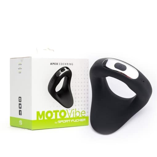 Sport Fucker - Teardrop Cockring met Vibratie - Motovibe Apex