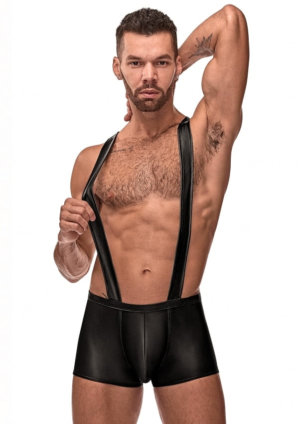 Male Power - Cage Back Singlet - Zwart