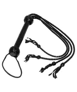 Four Tail Heavy Flogger Leather