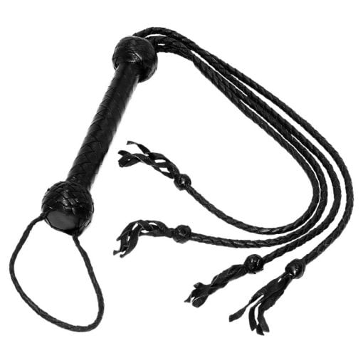 Four Tail Heavy Flogger Leather