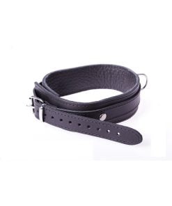 Collar Basic Leather - Black