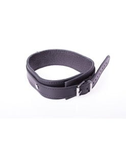 Collar Basic Leather - Black