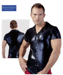 Heren Wetlook Shirt