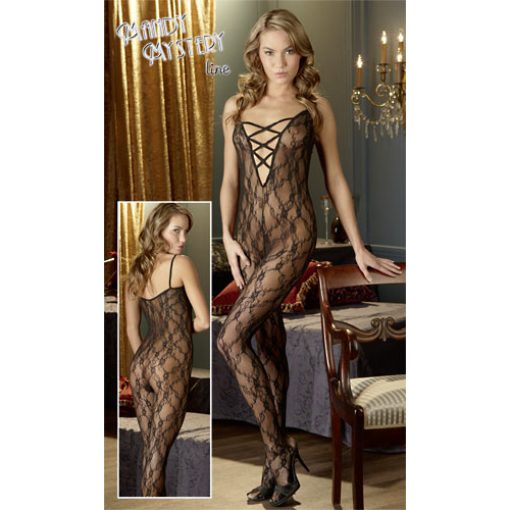 Catsuit zwart