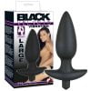 Black Velvets Vibrating Butt Plug Large