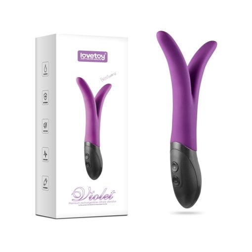 G-spot vibrator Violet oplaadbaar