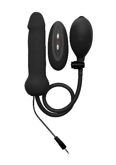 Opblaasbare vibrating dildo