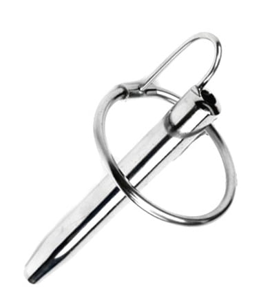 Holle Penisplug 8 mm RVS ring 25 mm