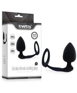 Combi Cockring en Butt Plug