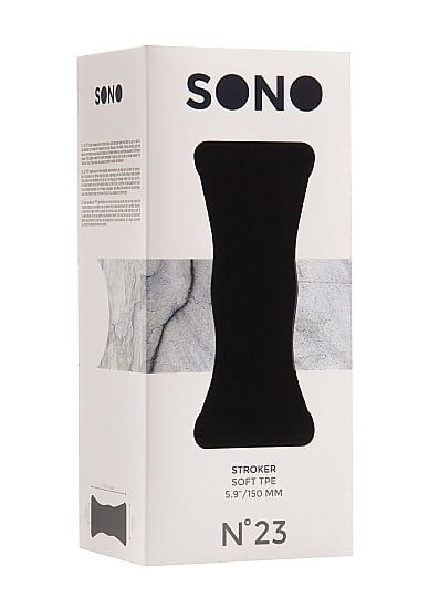 Sono No.23 Stroker Soft Zwart - Afbeelding 3