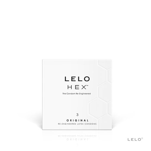 LELO Hex Condooms 3 pak