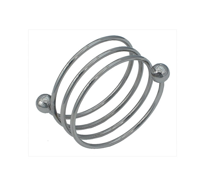 Metalen spiraal Cockring 30mm