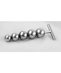 Metalen Anaal butt plug / anaal ketting