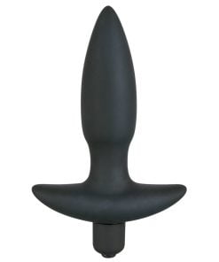 Black Velvets Vibrating Butt Plug Small
