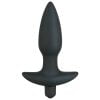 Black Velvets Vibrating Butt Plug Medium