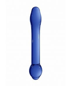 Chrystalino Treasure Blue - Glazen Dildo