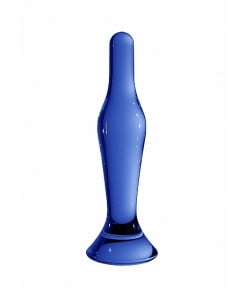 Chrystalino Flask Blue - Glazen Dildo