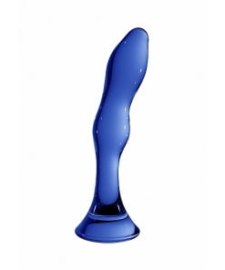 Chrystalino Galant Blue - Glazen Dildo