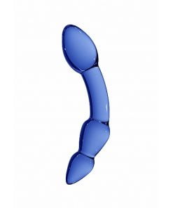 Chrystalino Superior Blue - Glazen Dildo