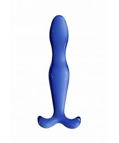 Chrystalino Elegance Blue - Glazen Dildo