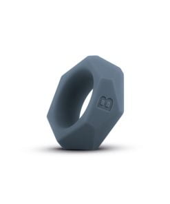 Boners Cockring Met Diamant Design - Grijs