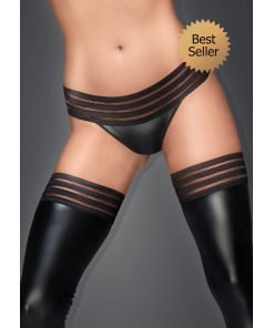 Noir Handmade Wetlook String Muse