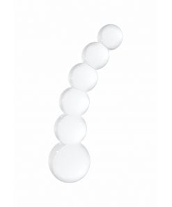 Chrystalino Planets - White glas dildo