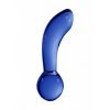 Chrystalino Blaze - Blue glazen dildo