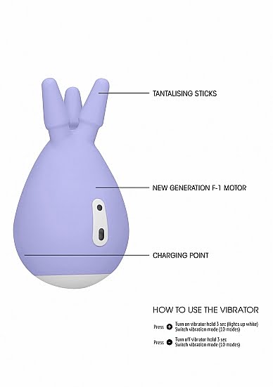 Clitoral Stimulator - Luscious - Paars - Afbeelding 3