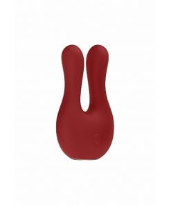 Elegance Dual Motor Clitoral Stimulator - Exceptional - Red