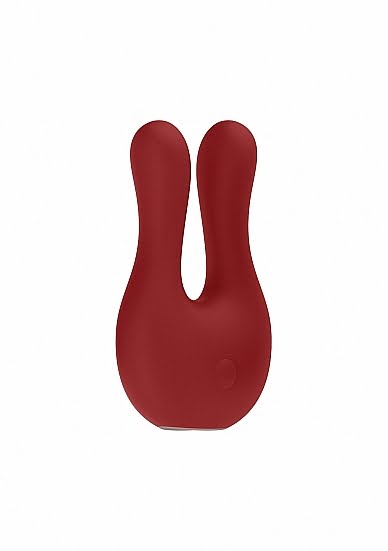 Elegance Dual Motor Clitoral Stimulator - Exceptional - Red