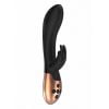 Elegance Heating Rabbit Vibrator - Opulent - Black