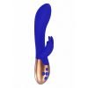 Elegance Heating Rabbit Vibrator - Opulent - Blue