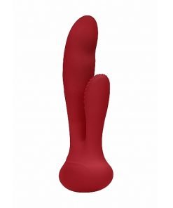 Elegance G-Spot and Clitorial Vibrator - Flair- Rood