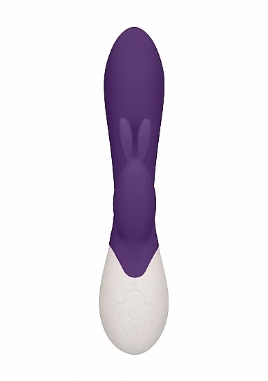 Flame - Rechargeable Heating G-Spot Rabbit Vibrator - Paars - Afbeelding 4