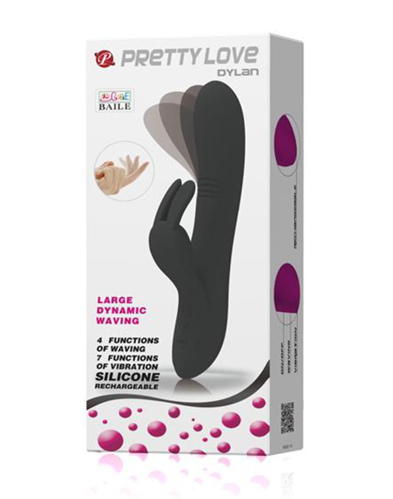 Pretty Love - Vibrator Dylan - Zwart - Afbeelding 4