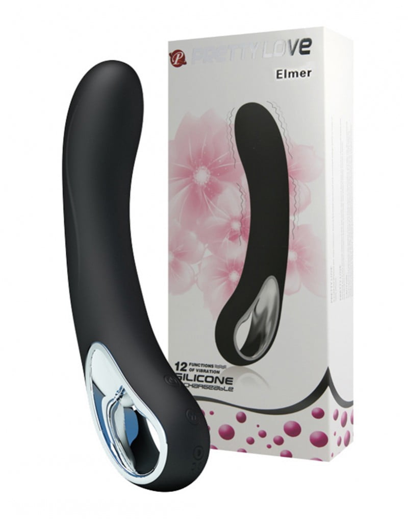 Pretty Love - Oplaadbare Vibrator Alston Elmer - Zwart
