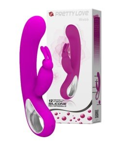 Pretty Love - Webb Rabbit Vibrator - Roze