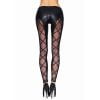 CAMIRI Wetlook and Mesh Leggings - Black