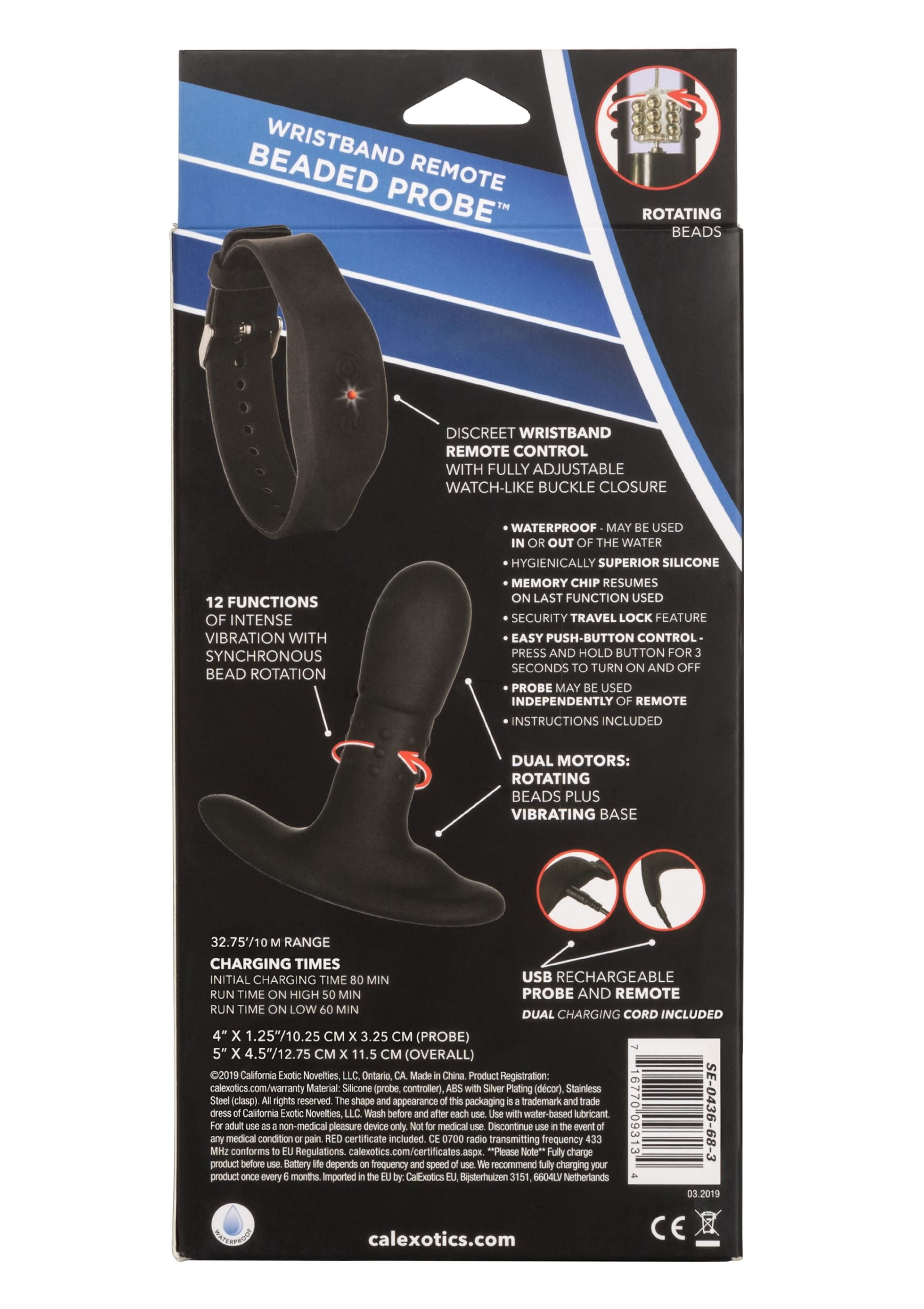 Calexotics - Wristband Remote Beaded Probe - Afbeelding 4