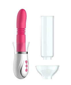 Stotende 4 in 1 Oplaadbare Koppels Kit - Roze