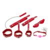 Zenn Toys - Zenn Bondage set Gladiator IIII - Rood Leer