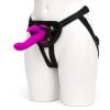 Happy Rabbit - Vibrating Strap-On Harness Set Paars - Vibrator