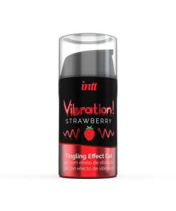 Vibration! Strawberry Tintelende Gel