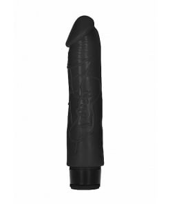 20 CM Lang - Realistic Dildo Vibe - Zwart