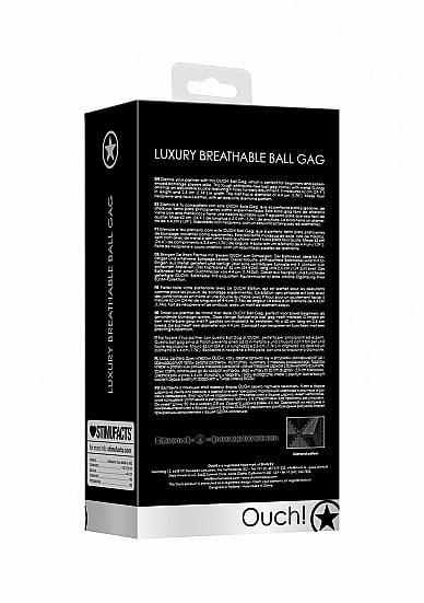 Ademend Ball Gag - Afbeelding 5