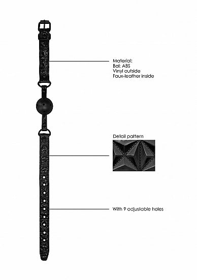 Ademend Ball Gag - Afbeelding 7